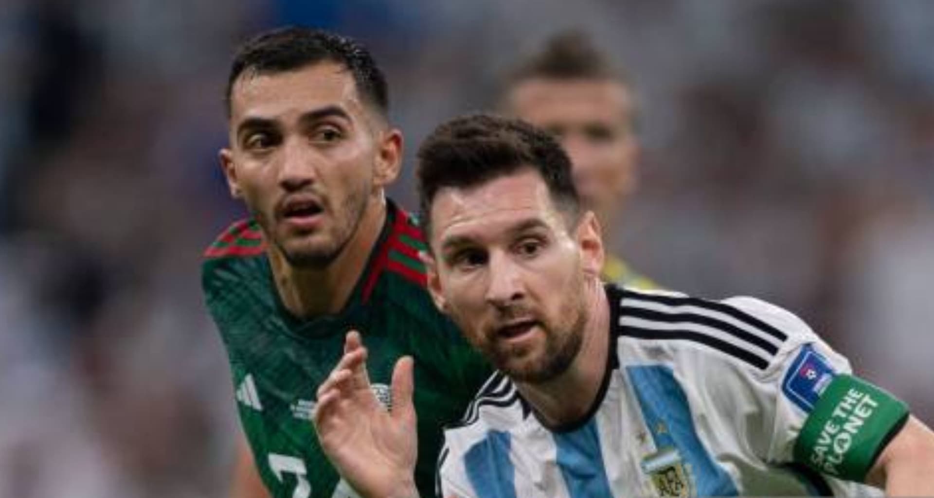 Chavez did not hesitate and exposed the one who trembled before Messi. That is why we lost to El Tri.
