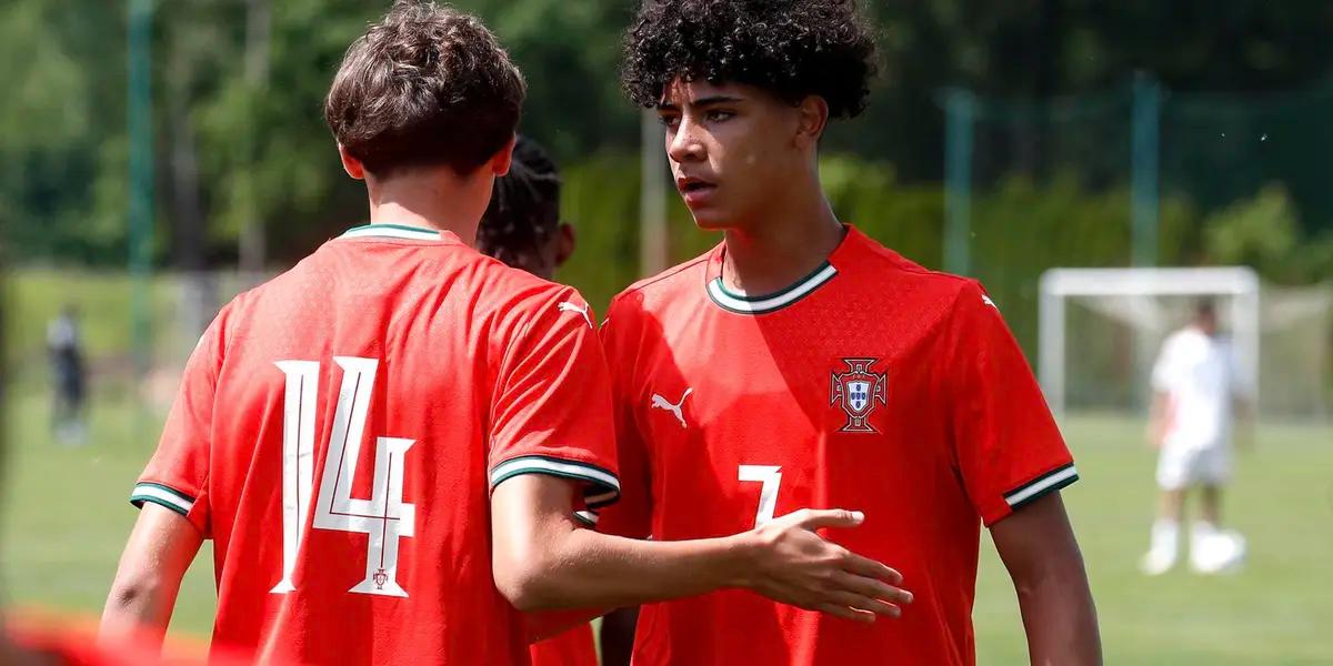 Check This Out: Cristiano Ronaldo Jr. Dumps Three Players Like It Was Nothing. (BEIN)