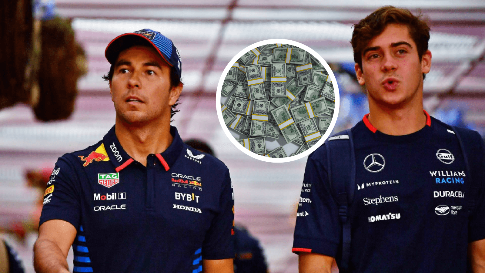 Checo Pérez and Franco Colapinto Photo: Infobae, Pexels