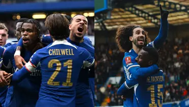Chelsea beats Leicester City 4-2 thanks to two late goals.