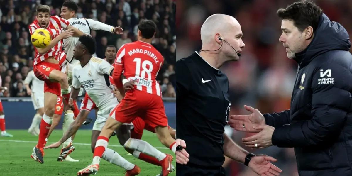 Chelsea fans are furious suggesting poor decisions in the game today; similar to the Real Madrid-Almeria game.