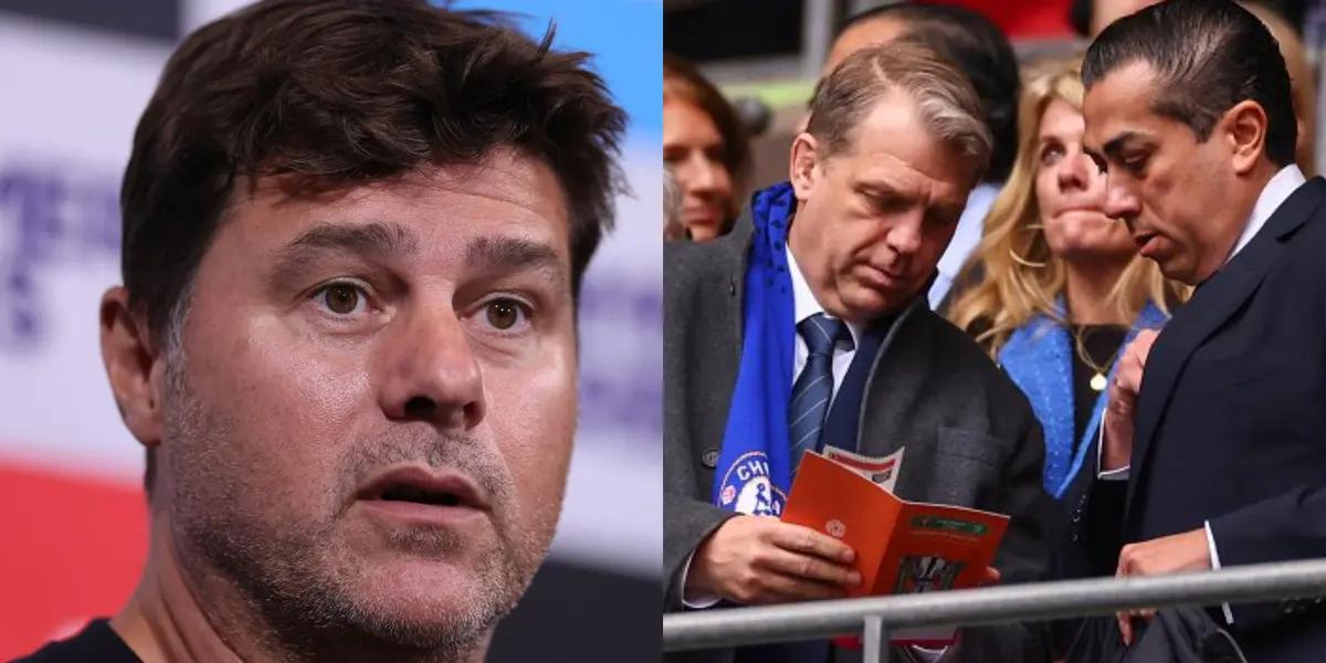 Chelsea manager Mauricio Pochettino talks about what Todd Boehly said to him after the loss on Sunday.