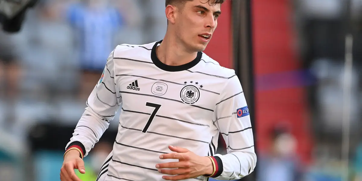 Chelsea record signing Kai Havertz missed Germany's game due to injury as he compounds Chelsea's striker problems.