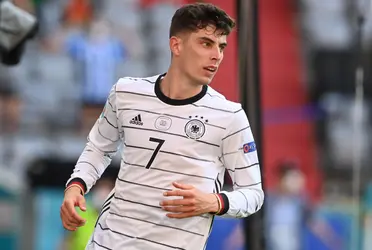 Chelsea record signing Kai Havertz missed Germany's game due to injury as he compounds Chelsea's striker problems.