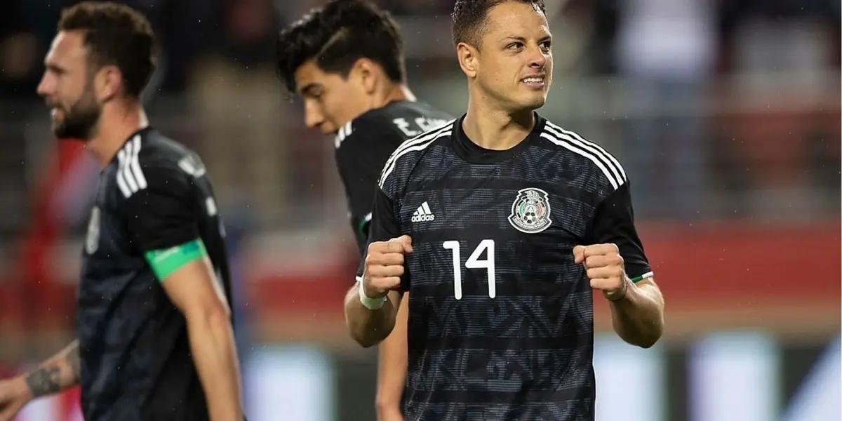 “Chicharito” has scored four goals in the season.