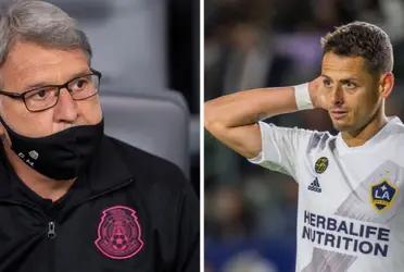 Chicharito has seven games without scoring.