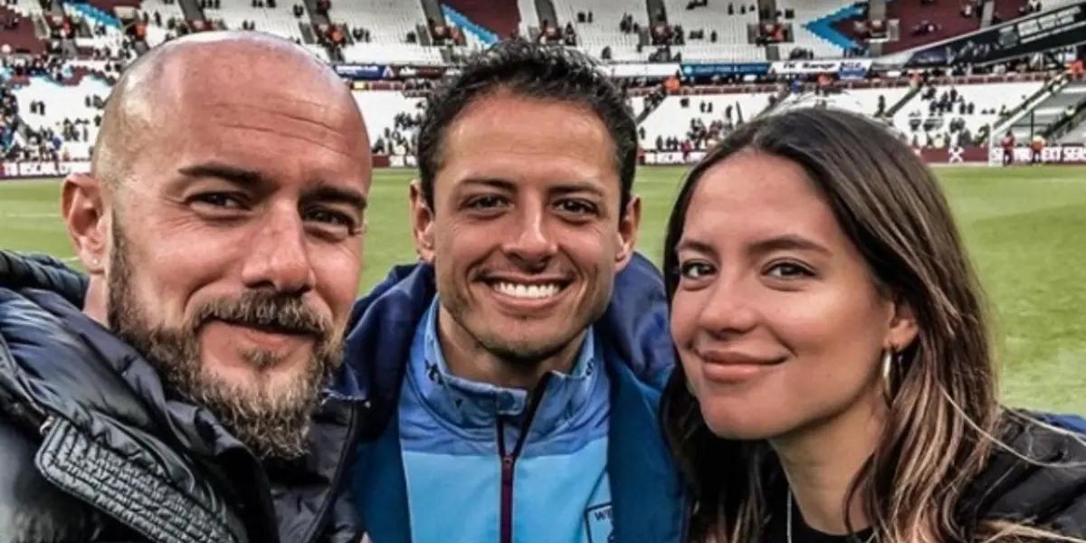 Chicharito Hernandez has a new romance waiting for the return to LA Galaxy training and surprised even Sarah Kohan