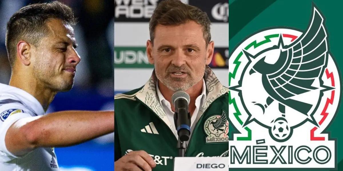 Chicharito Hernández has had contact with the new coach of the Mexican National Team