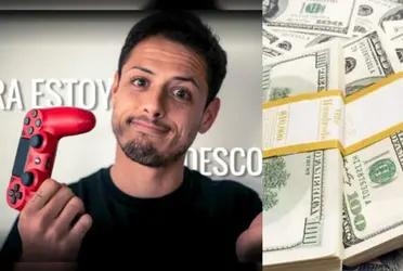 Chicharito Hernandez is one of the most active players in the networks and in video games and it could be a great idea to earn money when he leaves LA Galaxy.