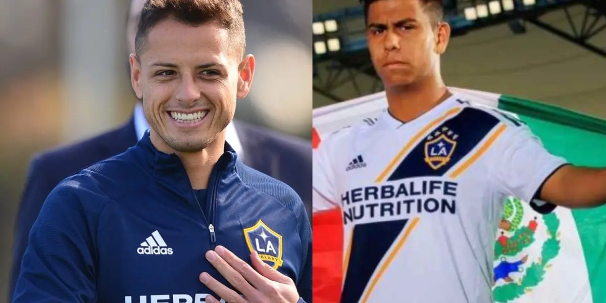 Chicharito Hernandez showed his most sensitive side and spoke about the young LA Galaxy player and the Mexican national team
