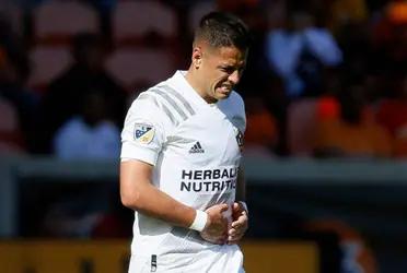 Chicharito Hernandez was not in the game against LAFC due to an injury but Barros Schelotto exposed it at a press conference
