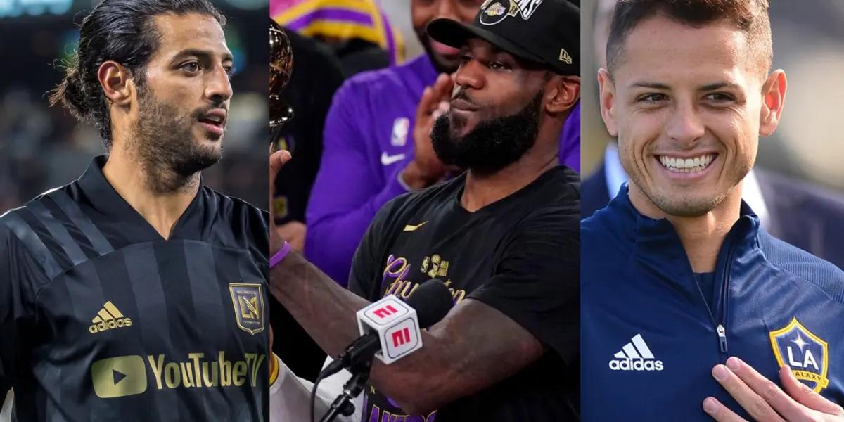 Chicharito scored a goal again after 10 games and did not forget his former teammate in the Mexican team Carlos Vela.