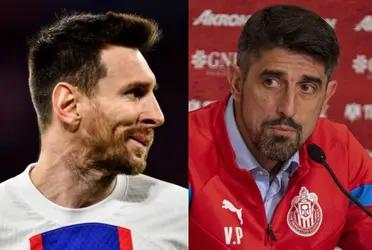 Chivas coach Veljko Paunovic could manage Lionel Messi in a surprise way