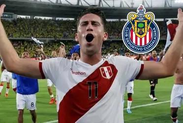 Chivas de Guadalajara would have another foreigner on its roster besides Santiago Ormeño. Another player who has already played for a foreign national team would be added to the roster.