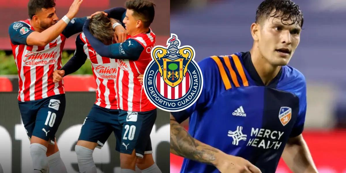 Chivas has in Brandon Vazquez what would be its first reinforcement within the team, but his arrival would mean the departure of an athlete.