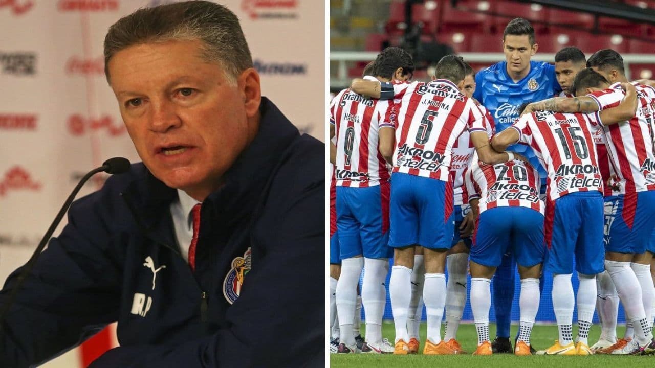 Chivas player who almost came to blows with Ricardo Pelaez during Verde Valle training session.