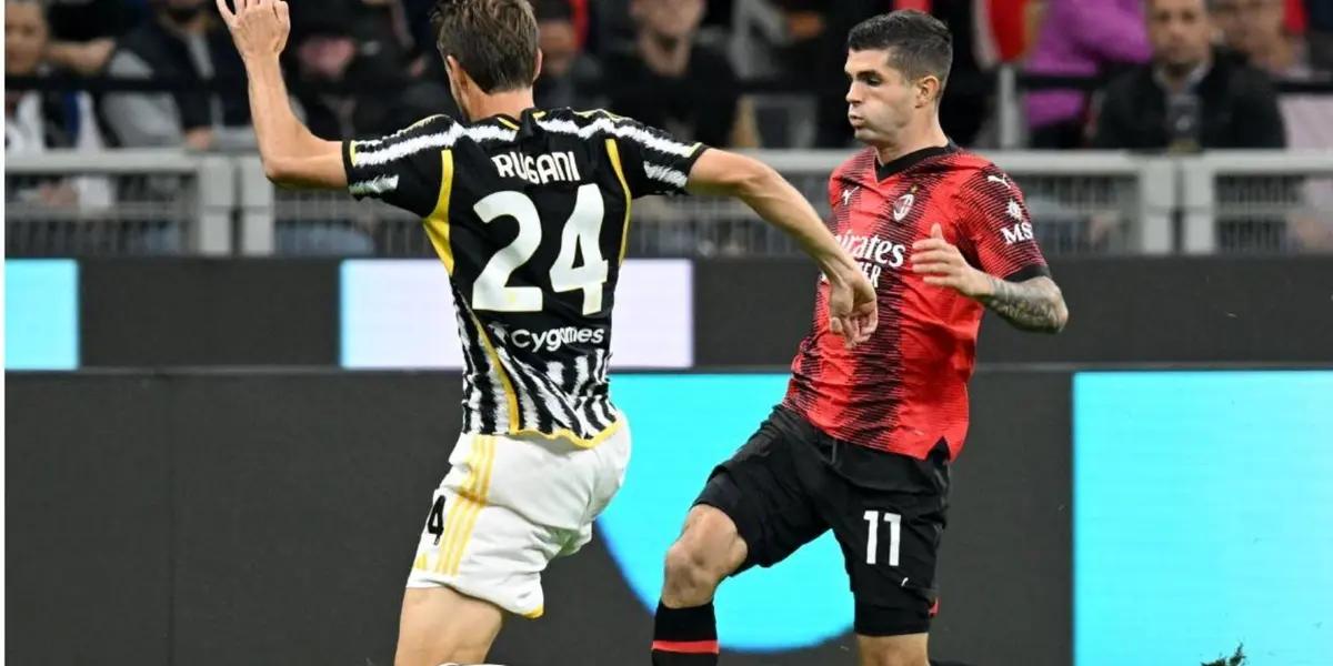 Christian Pulisic and AC Milan suffered a big loss against Juventus