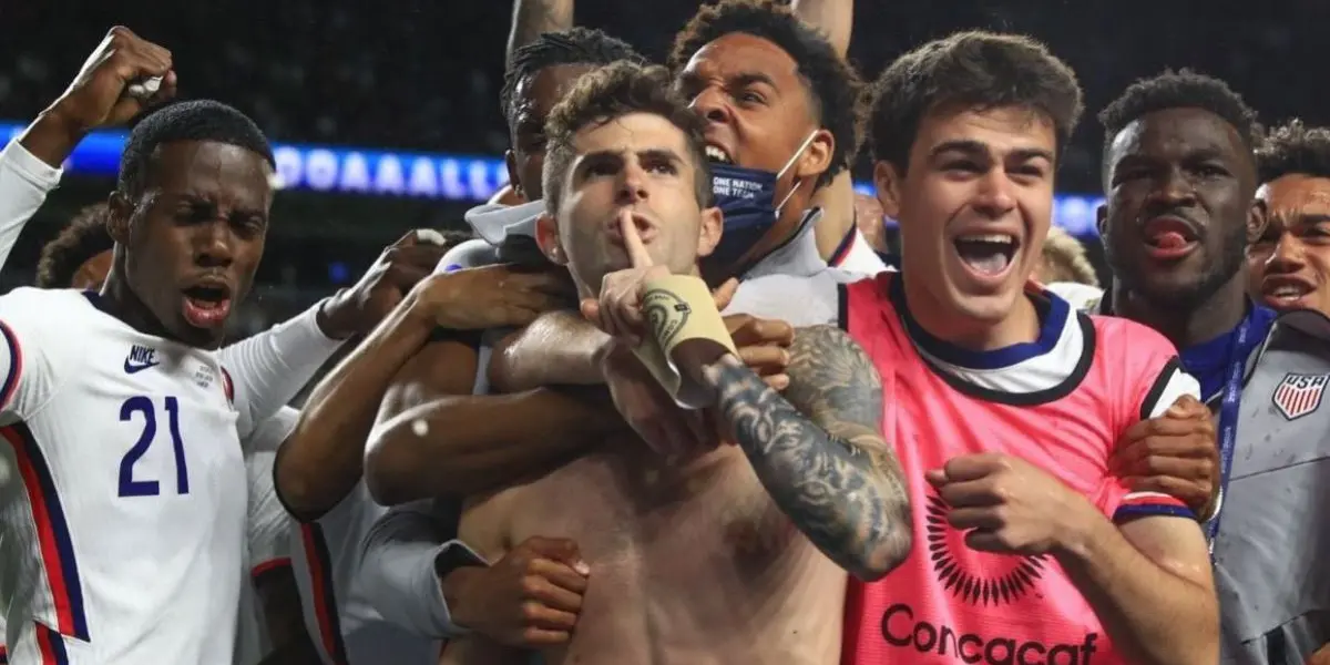 Christian Pulisic celebrated the victory against Mexico, and at a press conference, he was encouraged to explain what he and his teammates are for, facing the next World Cup.