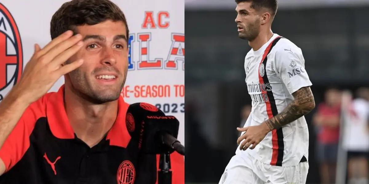Christian Pulisic chose his best friend at AC Milan and surprises