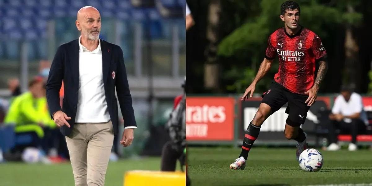 Christian Pulisic played all the matches of AC Milan's tour in the United States