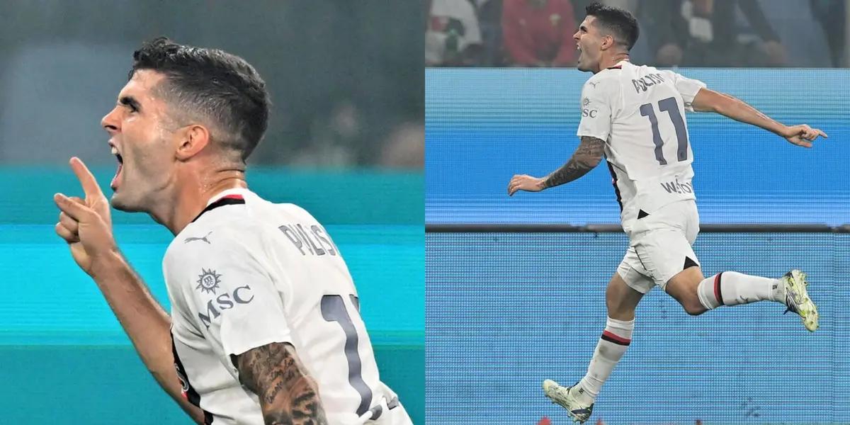 Christian Pulisic scored in AC Milan's victory