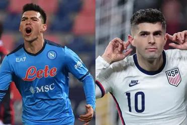 Christian Pulisic sells himself as the best player in the Concacaf zone but now he's getting karma, all for belittling Hirving Lozano.