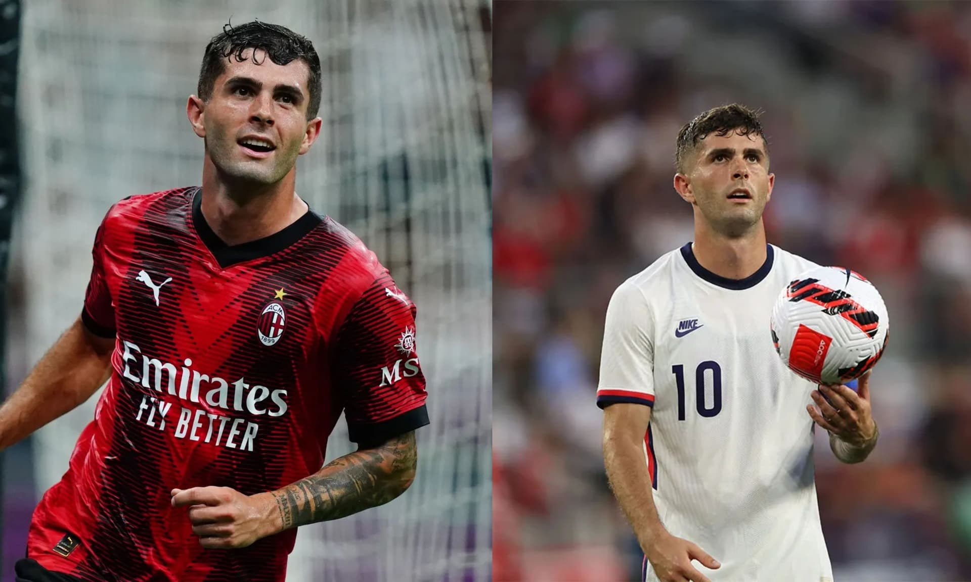 Christian Pulisic shows his skills in American football