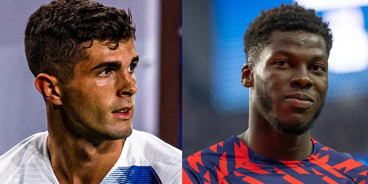 Christian Pulisic was happy to see his friend join AC Milan.