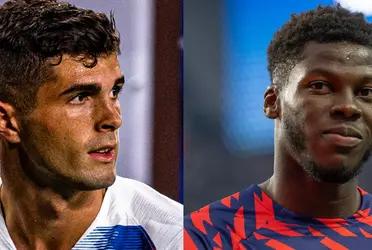 Christian Pulisic was happy to see his friend join AC Milan.