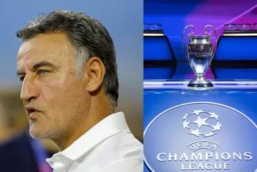 Christophe Galtier prepares for PSG UEFA Champions League match and has a small problem