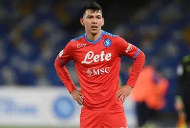 Chucky Lozano will report to the Mexican National Team with more days of rest after not being active in Napoli's victory over Udinese on Saturday.