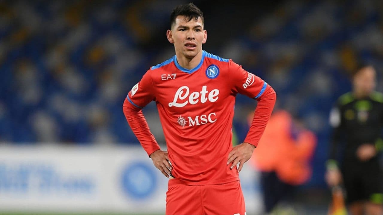 Chucky Lozano will report to the Mexican National Team with more days of rest after not being active in Napoli's victory over Udinese on Saturday.