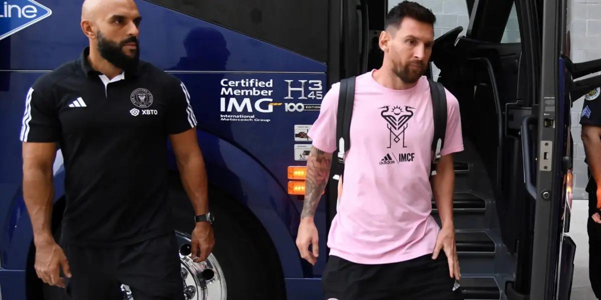 Messi had to apologize for the behavior of his bodyguard with a police officer