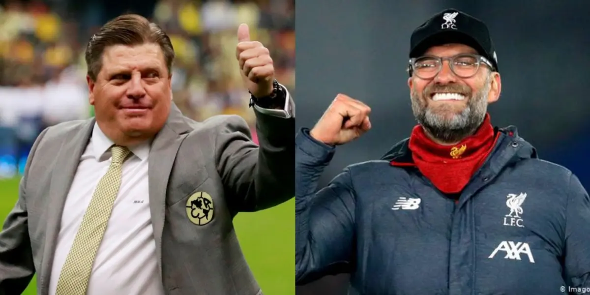 Club America and Livepool have something in common in recent months and they all point to the work made by Jurgen Klopp and Miguel Herrera
