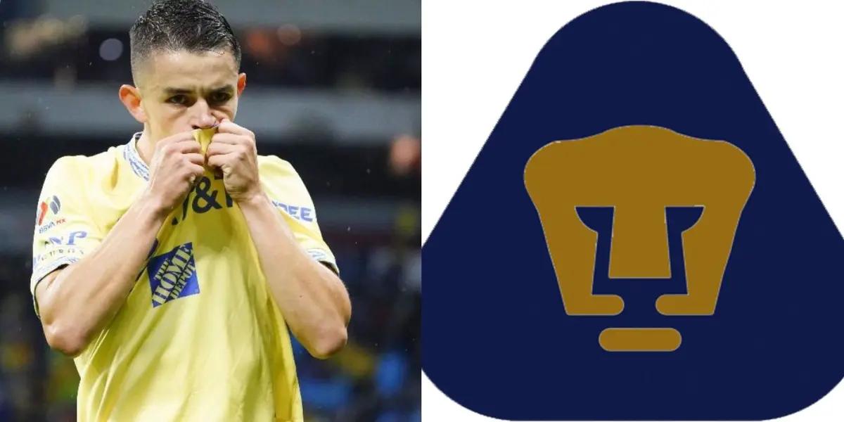 Club América midfielder sent a humiliating message to the Pumas