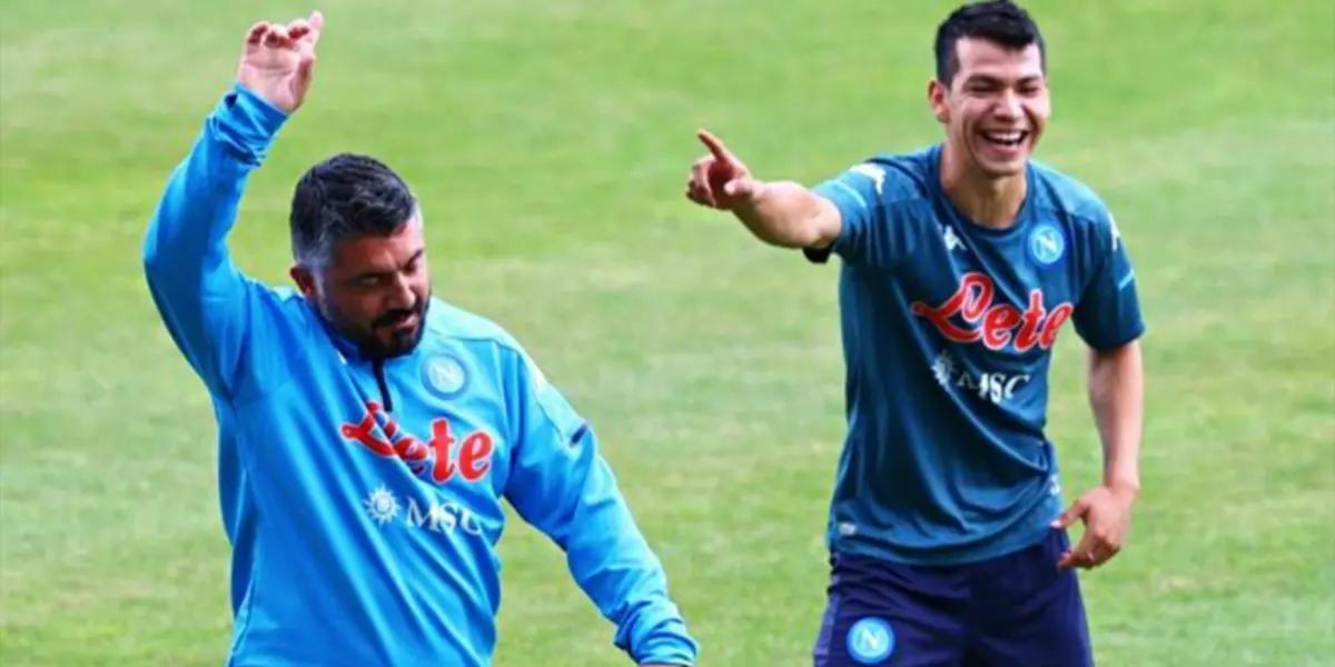 Club Arsenal would start offering about 45 million Euros for the Mexican forward