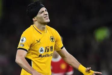 Coach Bruno Lage revealed that he did not want to risk the Aztec striker because he has a calf injury.