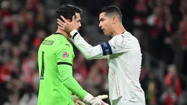 Costa and Ronaldo | Photo: @UEFAEURO