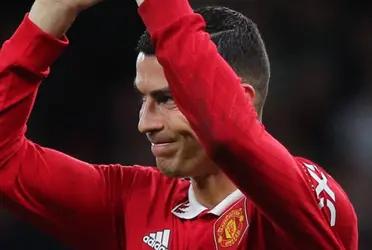 CR7 and Mings got into a tussle that required the attention of VAR.