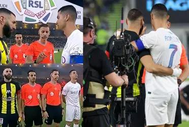 Cristiano Ronaldo and Benzema met once again.