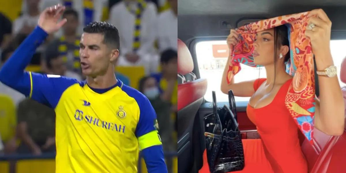 Cristiano Ronaldo and Georgina are living two opposite realities.