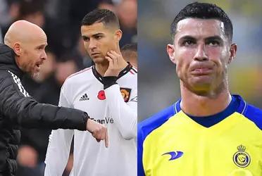 Cristiano Ronaldo and his decision to return to Manchester United following FIFA's suspension to Al Nassr