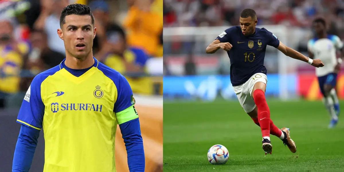 Cristiano Ronaldo and Kylian Mbappe are living two opposite realities.