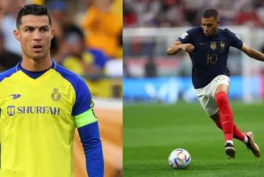 Cristiano Ronaldo and Kylian Mbappe are living two opposite realities.