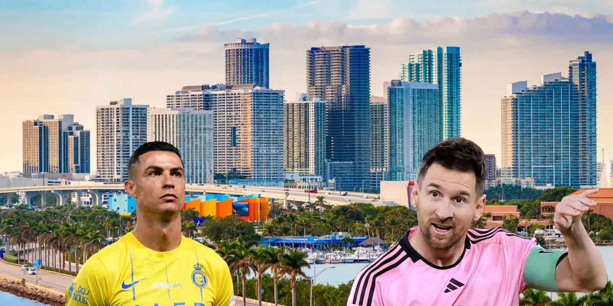 Cristiano Ronaldo and Lionel Messi could soon be together in the city of Miami.