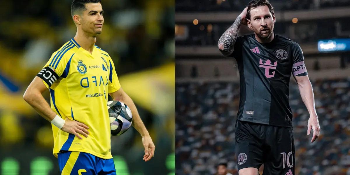 Cristiano Ronaldo and Lionel Messi | Photos: @Cristiano and @MLS