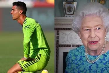 Cristiano Ronaldo and Manchester United are in mourning over the death of the queen