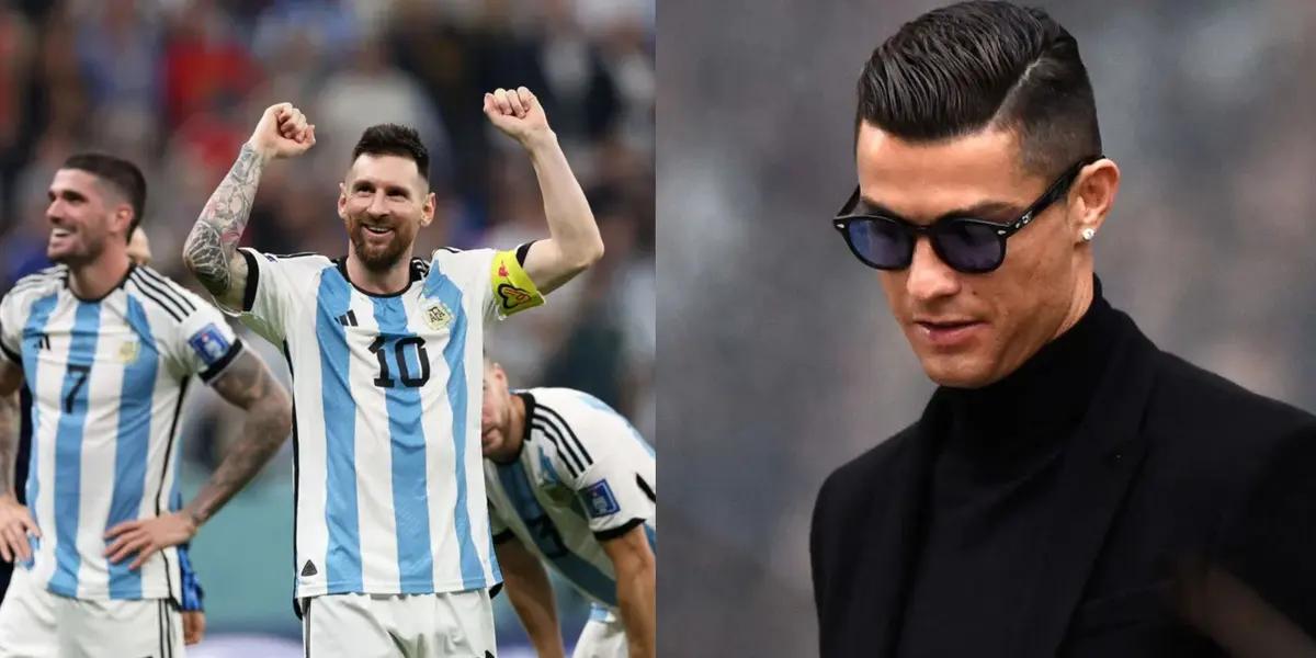 Cristiano Ronaldo and Messi continue competing despite their age and how far apart they are.