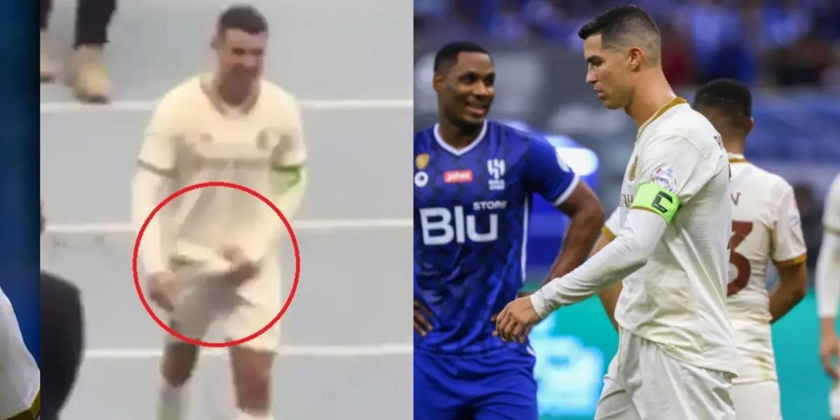 Cristiano Ronaldo behaved spoiled and they ask him to leave Arabia, however they will give him this punishment