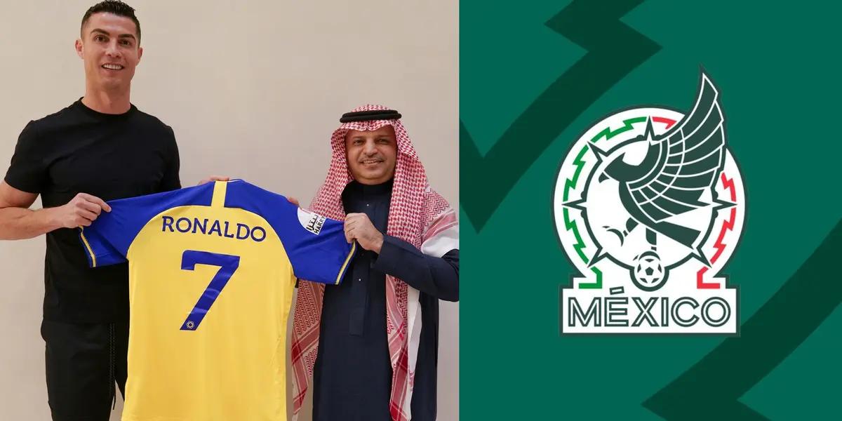 Cristiano Ronaldo could be partnered with a Mexican player by 2023